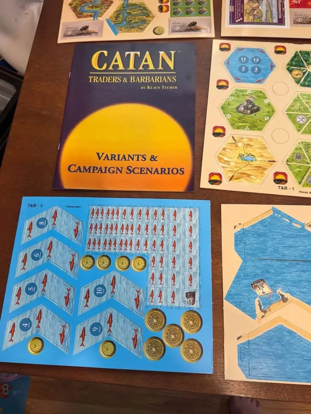 Catan Traders & Barbarians Game Expansion 2008 Edition 3067 Mayfair Games